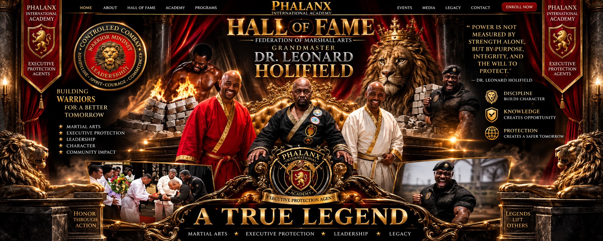 Phalanx Elite Hall of Fame — Dr. Leonard Holifield — A True Legend