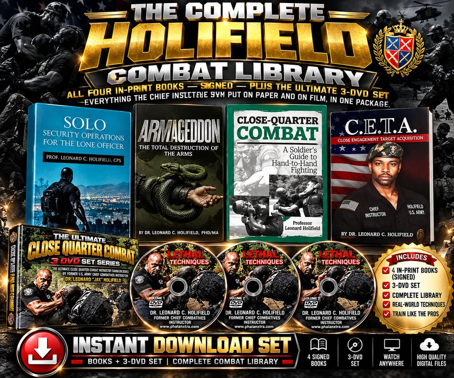 The Complete Holifield Combat Library: four books plus the 3-DVD set
