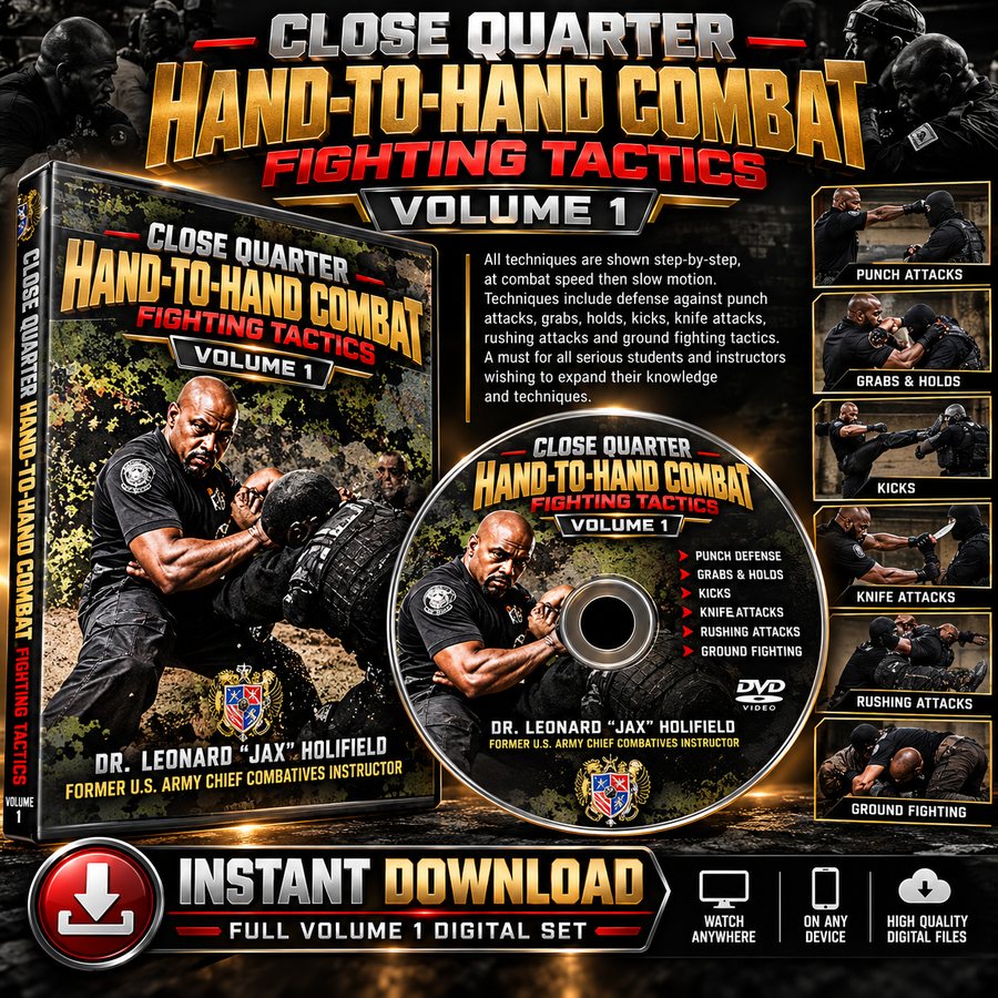 Close Quarter Hand-to-Hand Combat Fighting Tactics, Volume 1
