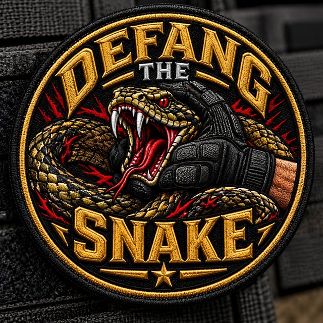 Defang the Snake patch