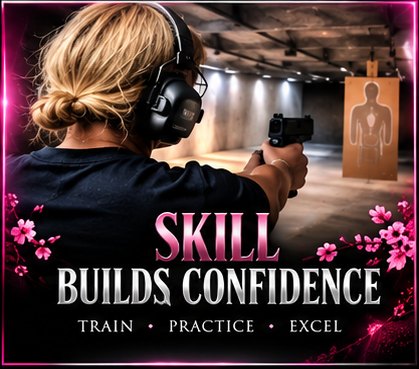 Skill builds confidence: train, practice, excel
